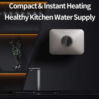 Pemanas Air Dapur Tanpa Tangki Segera Ultra Nipis Dan Kecil